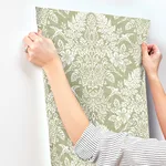 A-Street Prints Finch - Light Green Wallpaper | Buy Online A-Street Prints Finch wallpaper, color Light Green, SKU 4173-27620