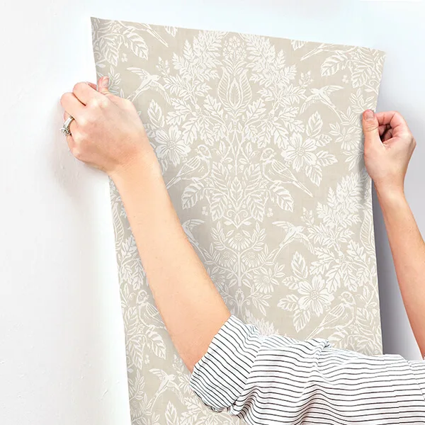 A-Street Prints Finch wallpaper, color Neutral, SKU 4173-27621