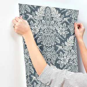 A-Street Prints Finch wallpaper, color Blue, SKU 4173-27622