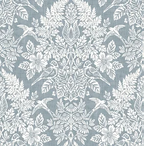 A-Street Prints Finch wallpaper, color Light Blue, SKU 4173-27623