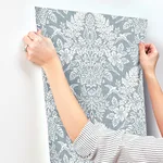 A-Street Prints Finch - Light Blue Wallpaper | Buy Online A-Street Prints Finch wallpaper, color Light Blue, SKU 4173-27623