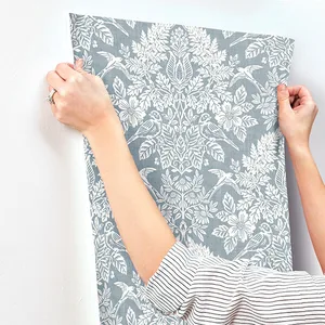A-Street Prints Finch wallpaper, color Light Blue, SKU 4173-27623