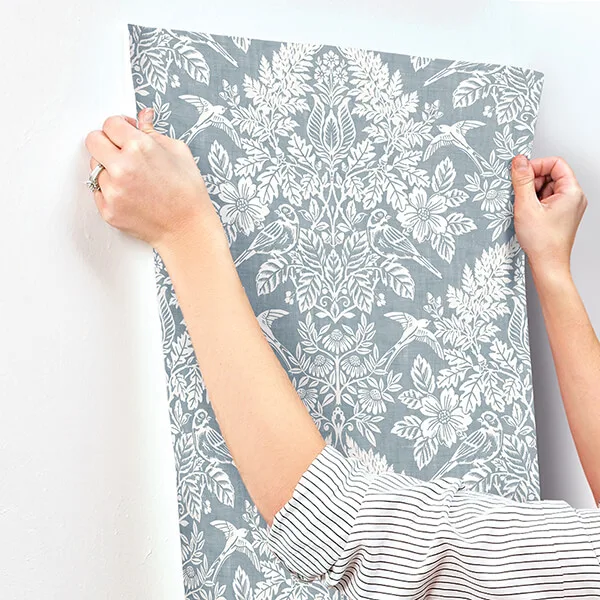 A-Street Prints Finch - Light Blue Wallpaper | Buy Online A-Street Prints Finch wallpaper, color Light Blue, SKU 4173-27623