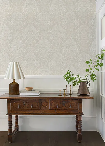 A-Street Prints Finch wallpaper, color Ivory, SKU 4173-27624
