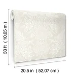 A-Street Prints Finch - Ivory Wallpaper | Buy Online A-Street Prints Finch wallpaper, color Ivory, SKU 4173-27624