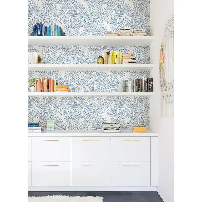 A-Street Prints Finnley wallpaper, color Blue, SKU 2973-90503