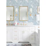 A-Street Prints Finnley wallpaper, color Blue, SKU 2973-90503