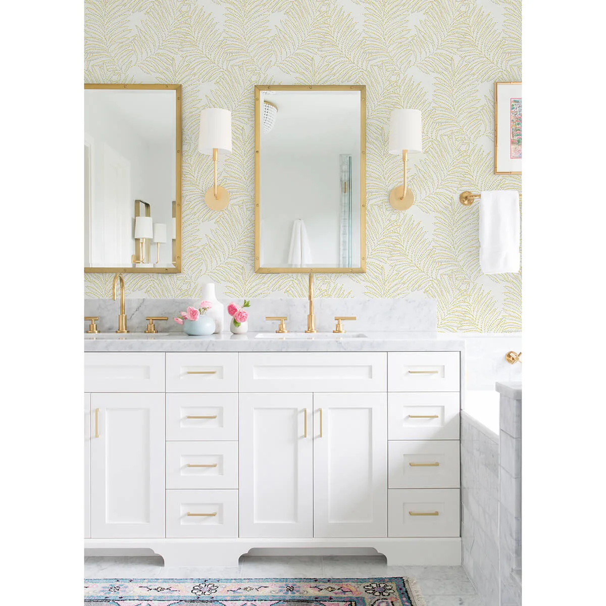 A-Street Prints Finnley wallpaper, color Yellow, SKU 2973-90504