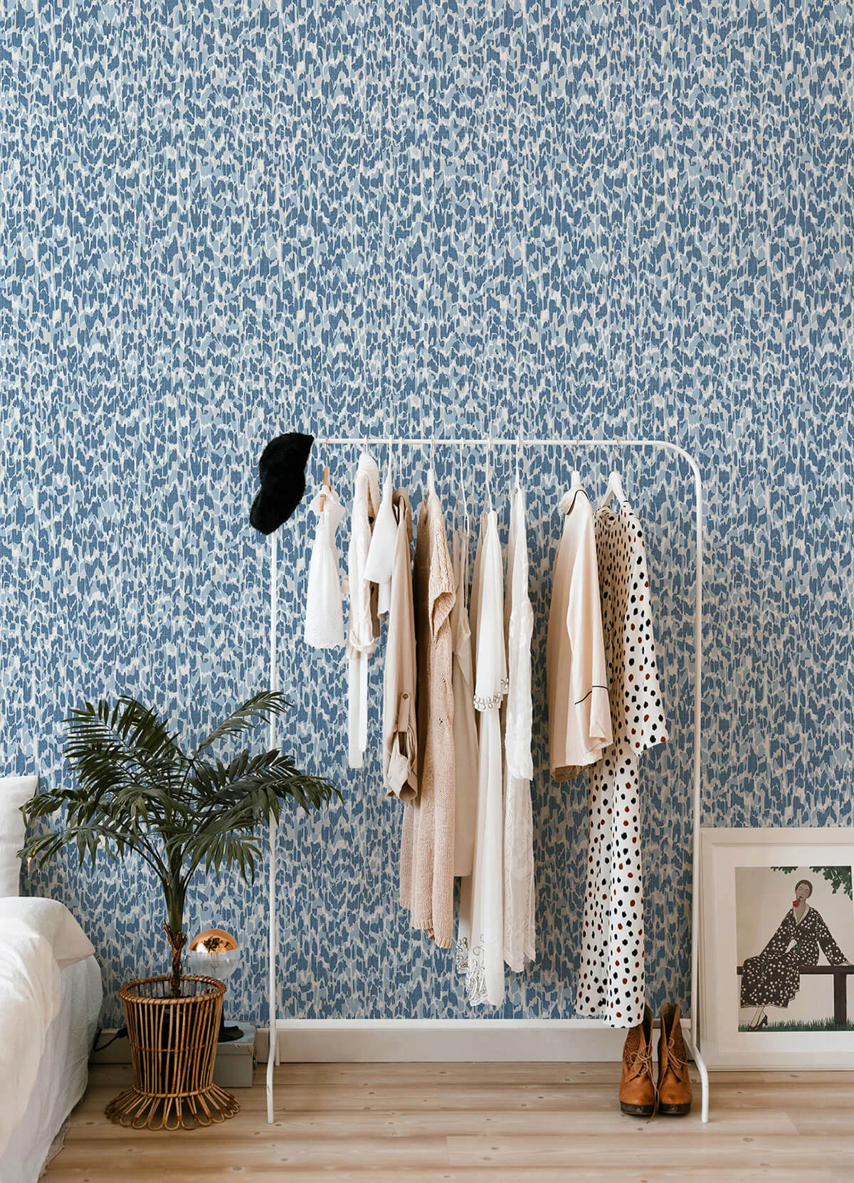 A-Street Prints Flavia wallpaper, color Blue, SKU 4014-26431