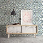 A-Street Prints Florentine - Blue Wallpaper | Buy Online A-Street Prints Florentine wallpaper, color Blue, SKU 2922-24046