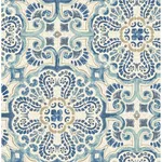 A-Street Prints Florentine - Blue Wallpaper | Buy Online A-Street Prints Florentine wallpaper, color Blue, SKU 2540-24046