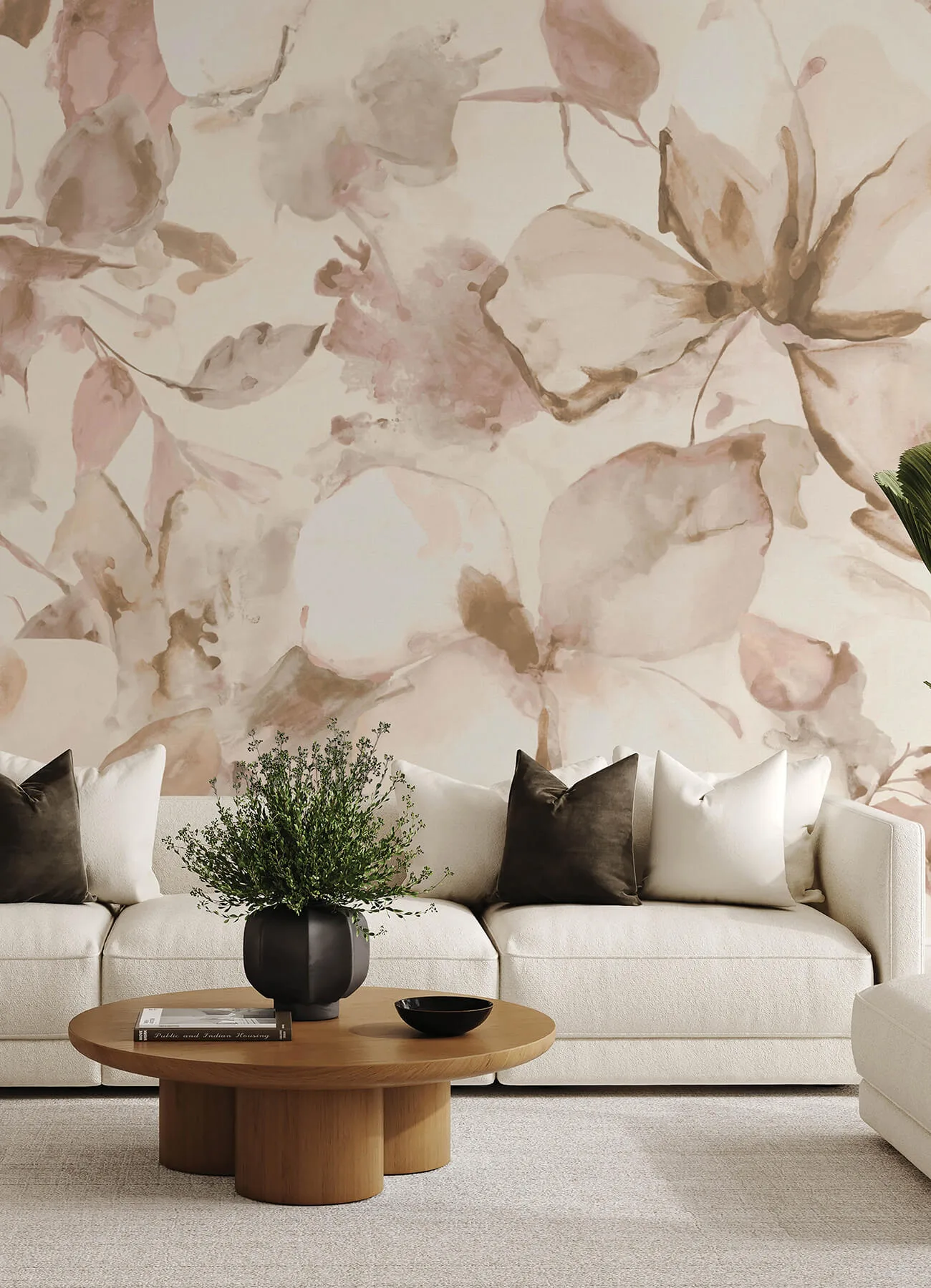 A-Street Prints Florian wallpaper, color Cream, SKU 4202-367560M