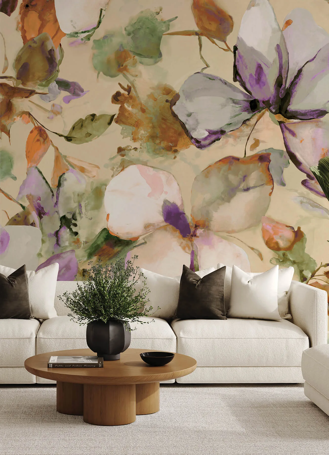 A-Street Prints Florian wallpaper, color Lavender, SKU 4202-367546M