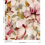 A-Street Prints Florian wallpaper, color Pink, SKU 4202-367577M