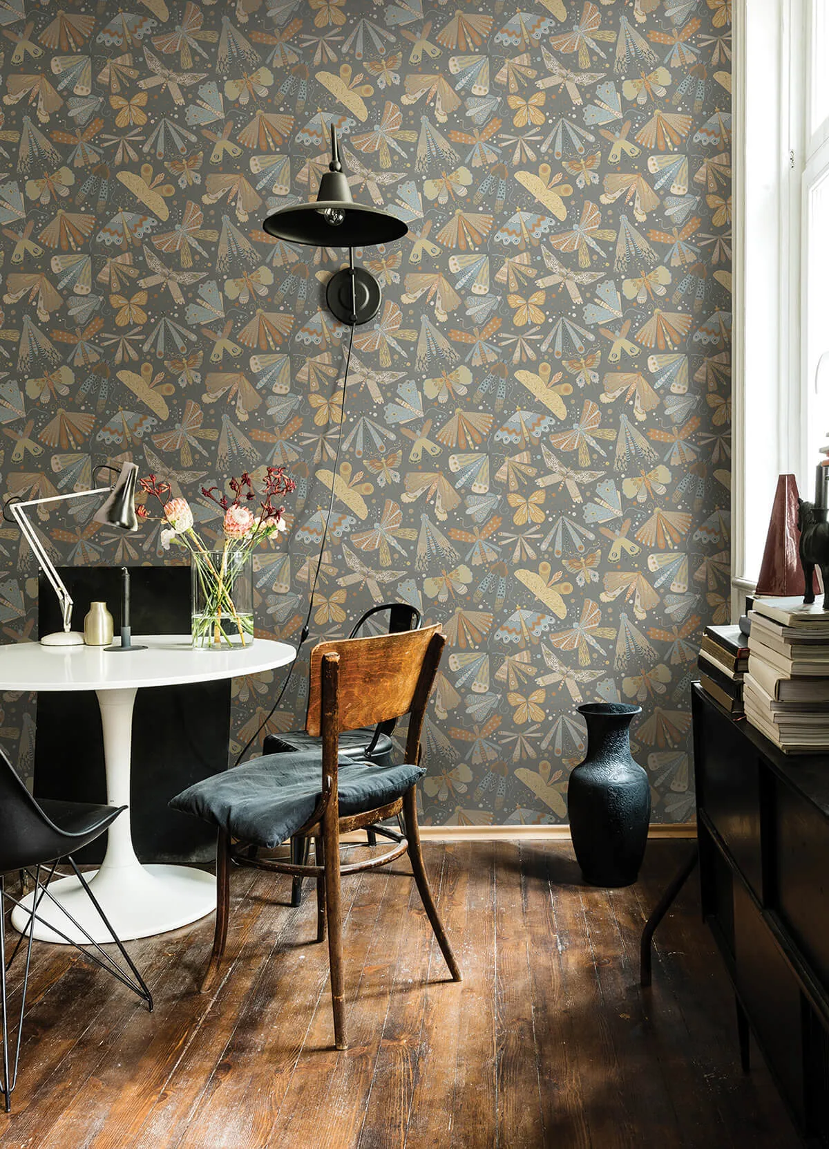A-Street Prints Flyga - Apricot Wallpaper | Buy Online A-Street Prints Flyga wallpaper, color Apricot, SKU 4111-63026