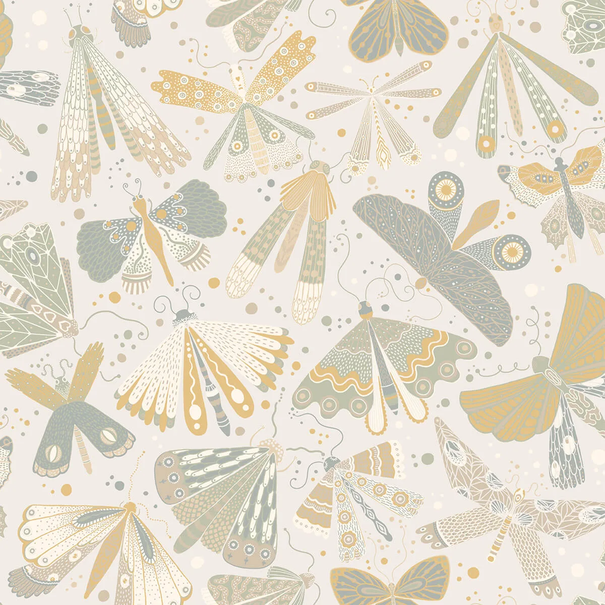 A-Street Prints Flyga wallpaper, color Light Blue, SKU 4111-63025