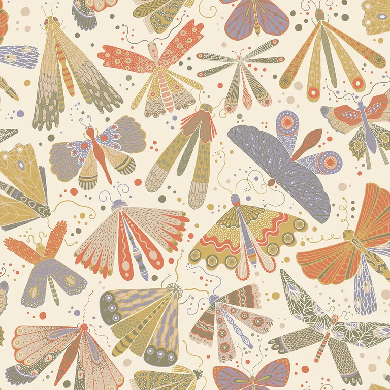 A-Street Prints Flyga wallpaper, color Moss, SKU 4111-63024