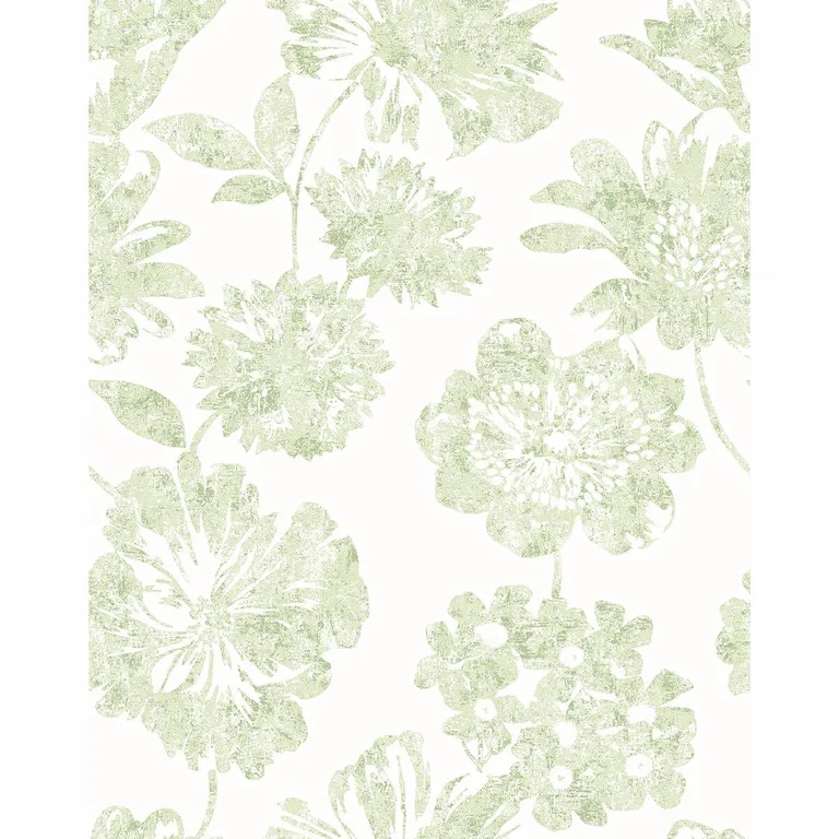 A-Street Prints Folia wallpaper, color Light Green, SKU 2901-25419