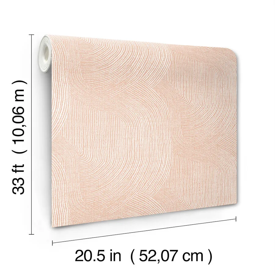 A-Street Prints Folly - Blush Wallpaper | Buy Online A-Street Prints Folly wallpaper, color Blush, SKU 4172-27507