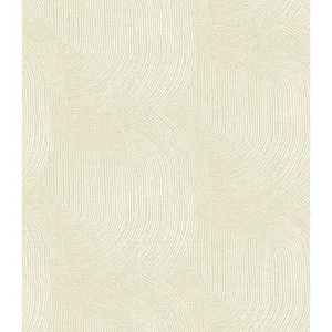 A-Street Prints Folly wallpaper, color Champagne, SKU 4172-27504