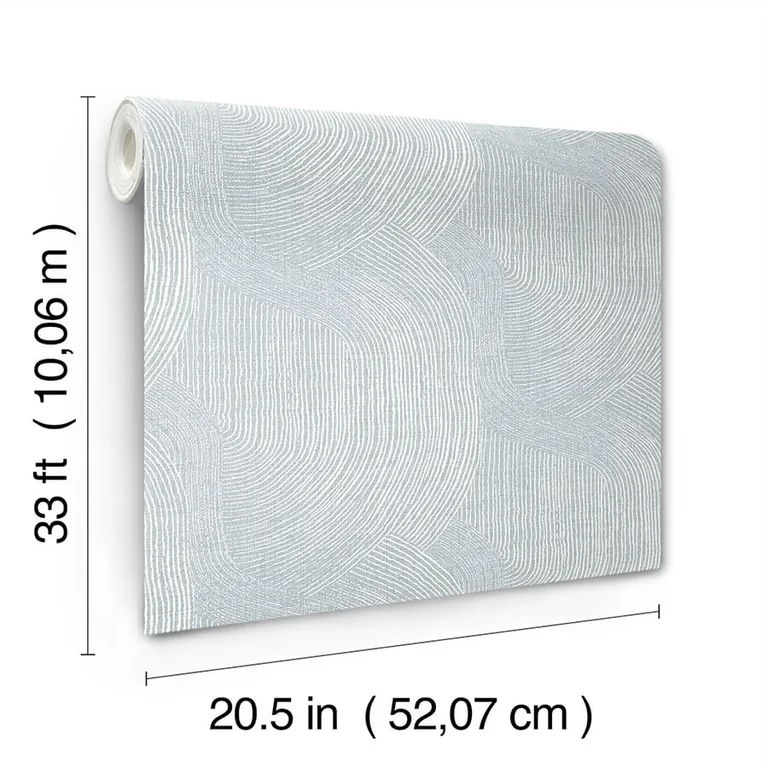A-Street Prints Folly wallpaper, color Light Blue, SKU 4172-27506