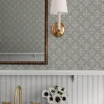 A-Street Prints Frances wallpaper, color Moss, SKU AST6353