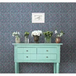A-Street Prints Free Spirit wallpaper, color Indigo, SKU 1014-001822