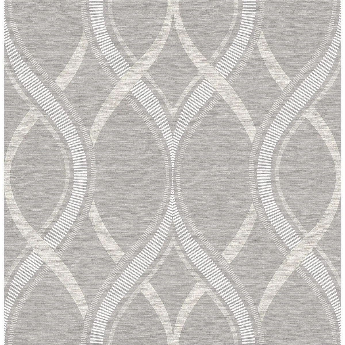 A-Street Prints Frequency wallpaper, color Grey, SKU 2625-21850