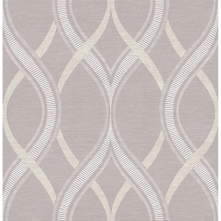 A-Street Prints Frequency wallpaper, color Lavender, SKU 2625-21852