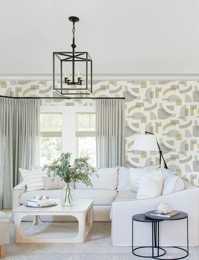 A-Street Prints Fulton wallpaper, color Gold, SKU 4141-27159