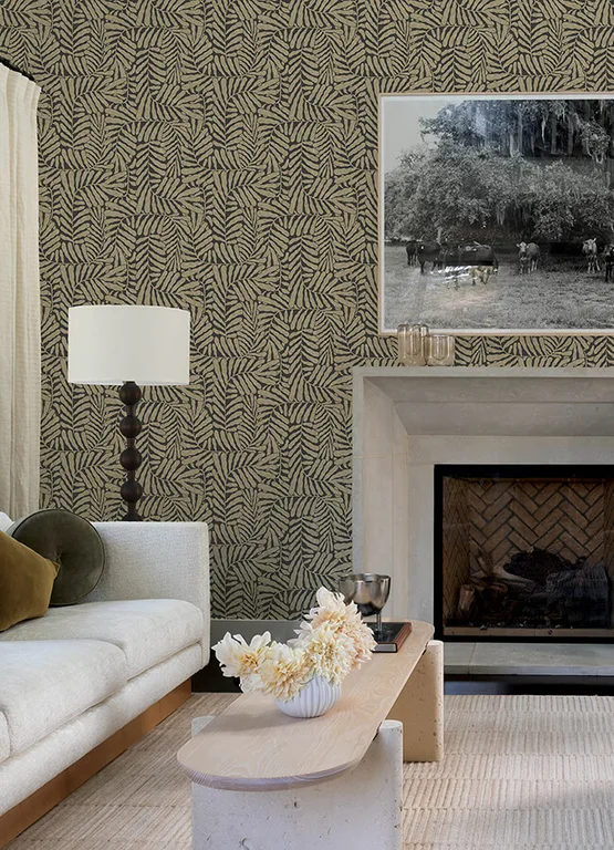 A-Street Prints Gabriel wallpaper, color Bronze, SKU 4155-27315