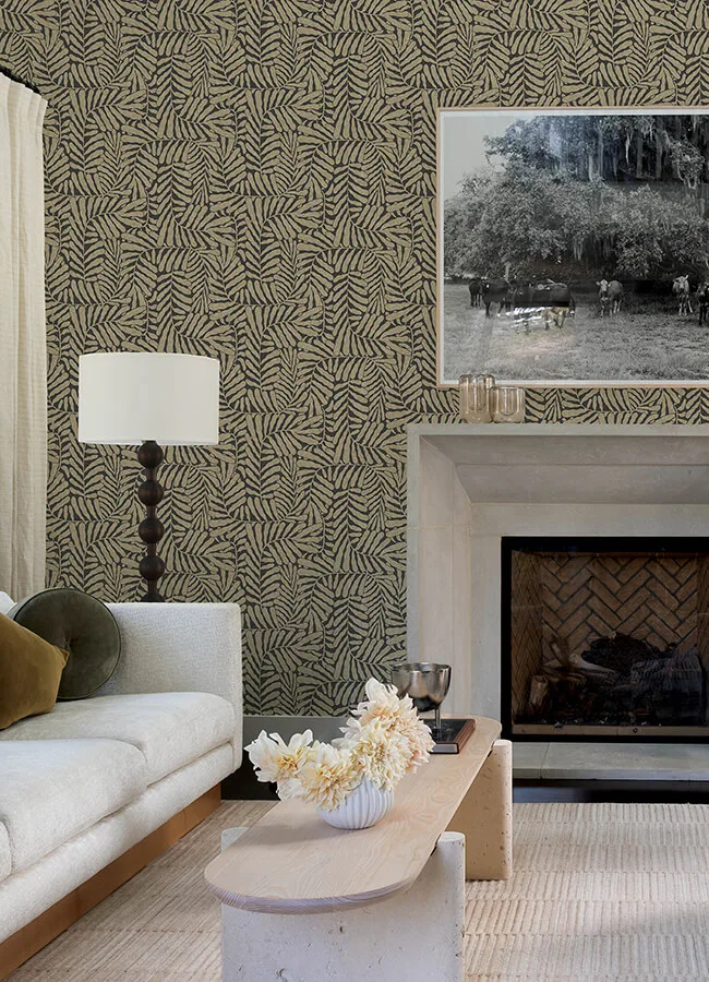 A-Street Prints Gabriel wallpaper, color Bronze, SKU 4155-27315