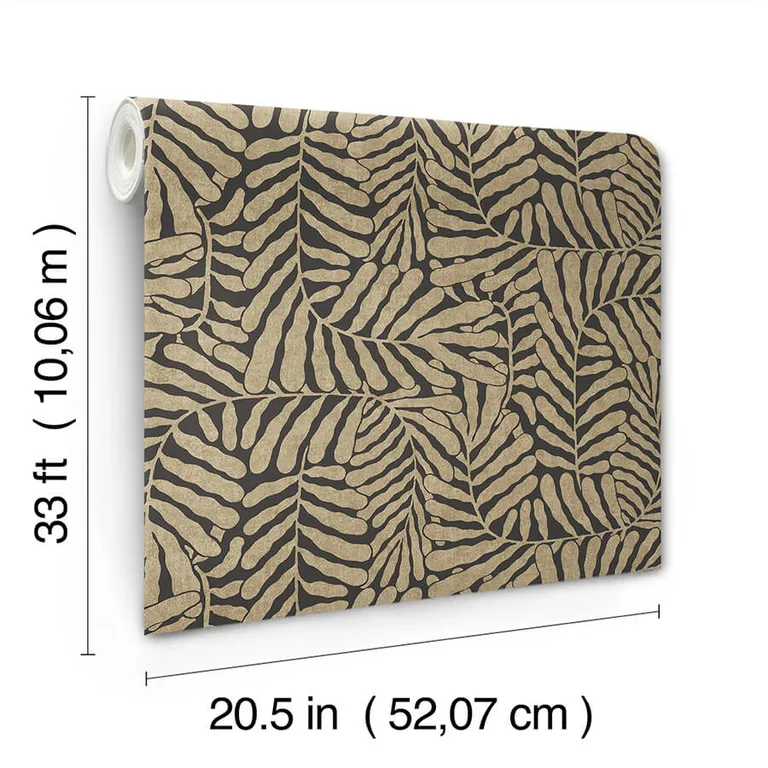 A-Street Prints Gabriel wallpaper, color Bronze, SKU 4155-27315