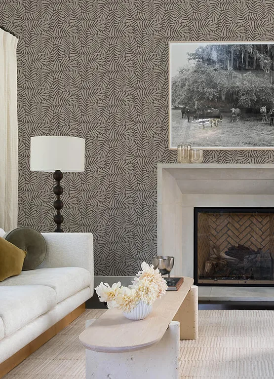 A-Street Prints Gabriel wallpaper, color Espresso, SKU 4155-27313