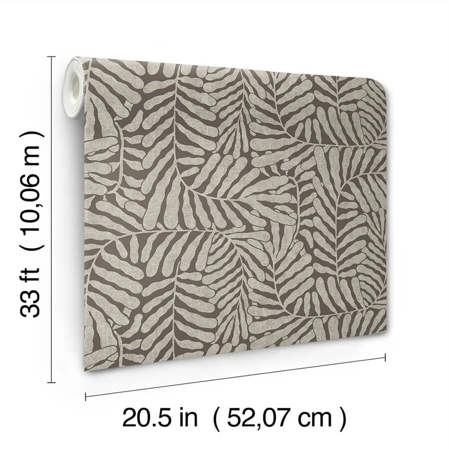 A-Street Prints Gabriel - Espresso Wallpaper | Buy Online A-Street Prints Gabriel wallpaper, color Espresso, SKU 4155-27313