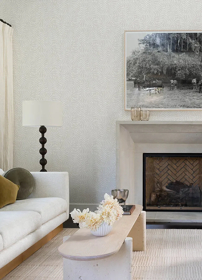 A-Street Prints Gabriel wallpaper, color Pearl, SKU 4155-27314