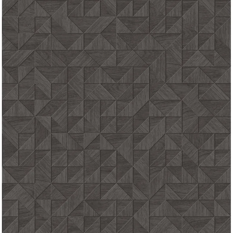 A-Street Prints Gallerie wallpaper, color Dark Brown, SKU 2908-25326