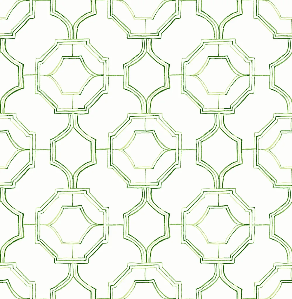 A-Street Prints Gallina wallpaper, color Green, SKU 4081-26316