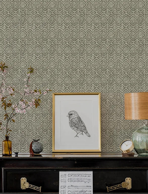 A-Street Prints Gallivant wallpaper, color Black, SKU 4146-27255