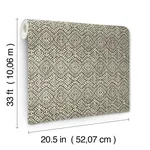 A-Street Prints Gallivant - Black Wallpaper | Buy Online A-Street Prints Gallivant wallpaper, color Black, SKU 4146-27255