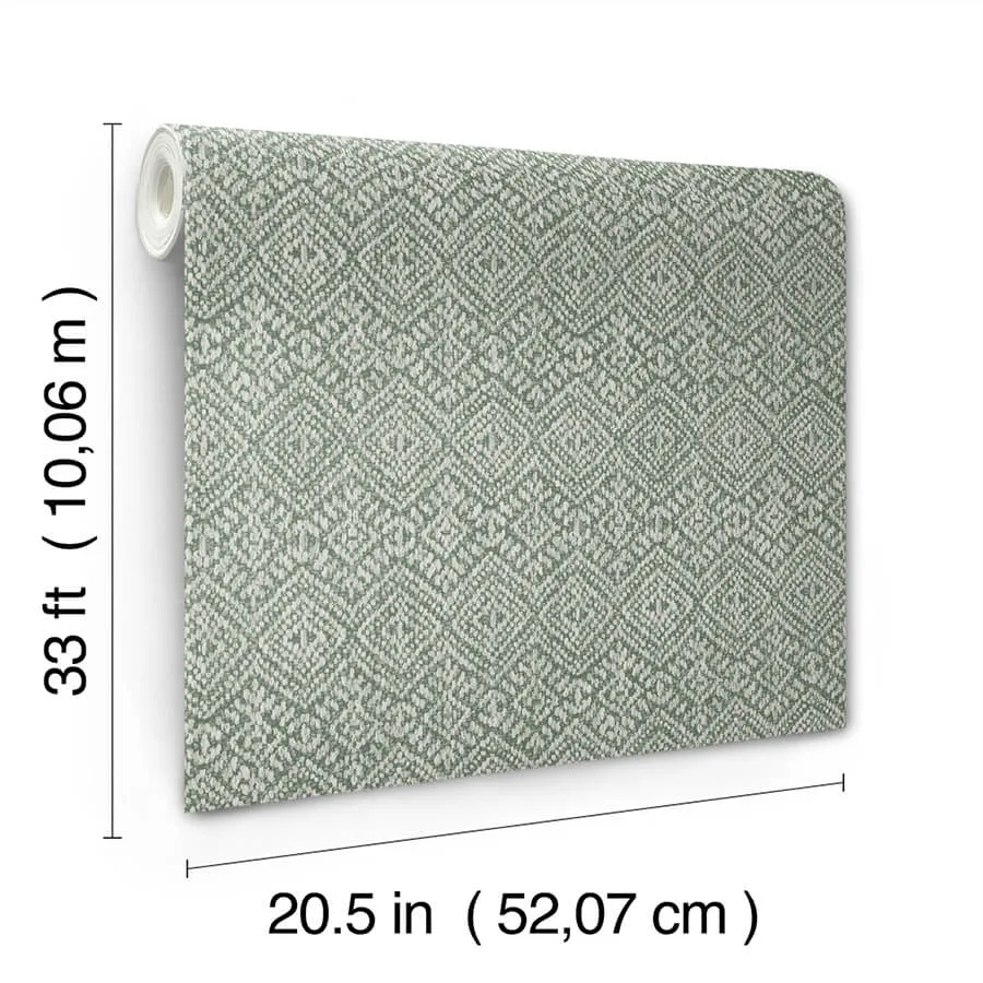 A-Street Prints Gallivant - Green Wallpaper | Buy Online A-Street Prints Gallivant wallpaper, color Green, SKU 4146-27256