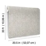 A-Street Prints Gallivant - Grey Wallpaper | Buy Online A-Street Prints Gallivant wallpaper, color Grey, SKU 4146-27254