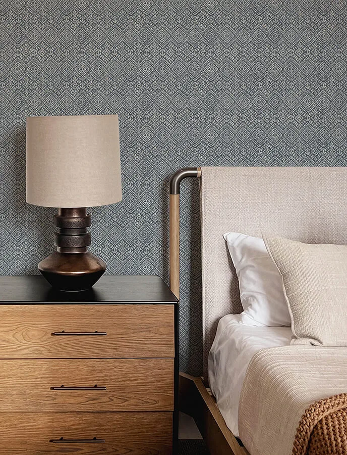 A-Street Prints Gallivant - Indigo Wallpaper | Buy Online A-Street Prints Gallivant wallpaper, color Indigo, SKU 4146-27257