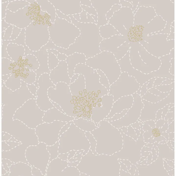 A-Street Prints Gardena wallpaper, color Lavender, SKU 4122-27008