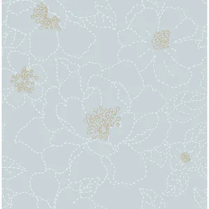 A-Street Prints Gardena wallpaper, color Sky Blue, SKU 4122-27011