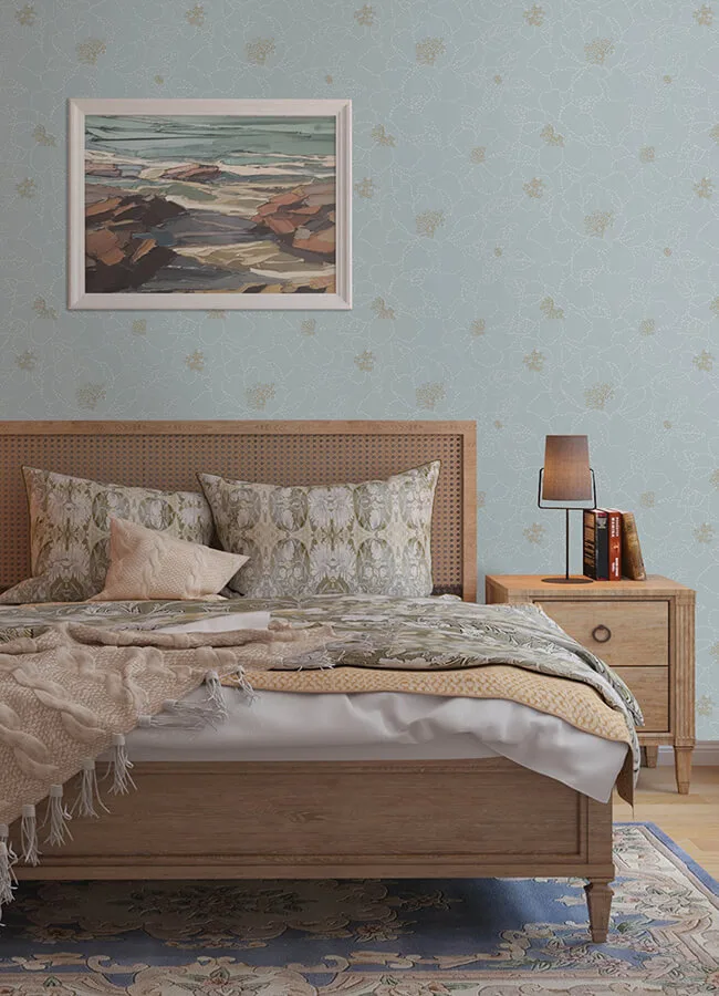 A-Street Prints Gardena - Sky Blue Wallpaper | Buy Online A-Street Prints Gardena wallpaper, color Sky Blue, SKU 4122-27011