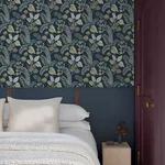 A-Street Prints Geneva - Dark Blue Wallpaper | Buy Online A-Street Prints Geneva wallpaper, color Dark Blue, SKU 4173-27643