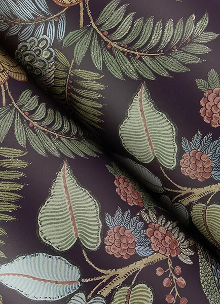 A-Street Prints Geneva - Plum Wallpaper | Buy Online A-Street Prints Geneva wallpaper, color Plum, SKU 4173-27644