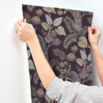 A-Street Prints Geneva - Plum Wallpaper | Buy Online A-Street Prints Geneva wallpaper, color Plum, SKU 4173-27644