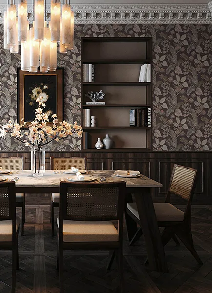 A-Street Prints Geneva - Chocolate Wallpaper | Buy Online A-Street Prints Geneva wallpaper, color Chocolate, SKU 4173-27647